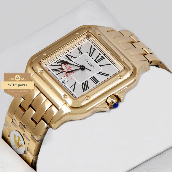 Latest Collection Yellow Gold With White Dial