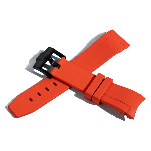 THE ROYAL WRIST 108 Rubber in Army Orange