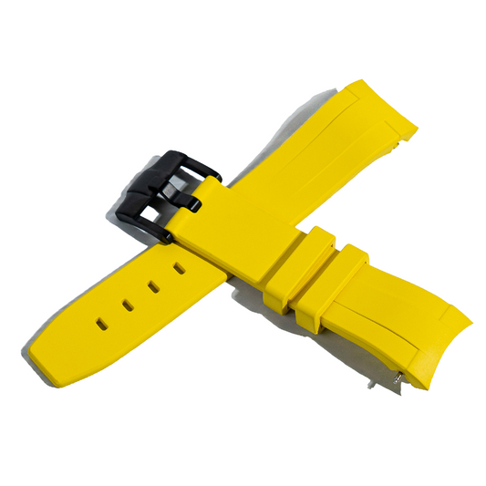 THE ROYAL WRIST 102 Rubber in Army Yellow