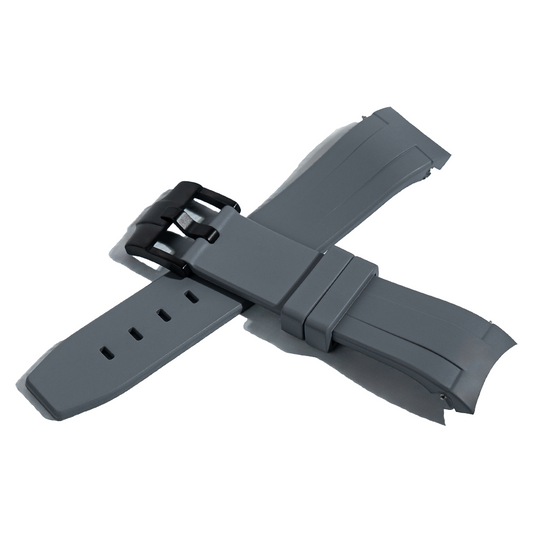 THE ROYAL WRIST 105 Rubber in Army Grey