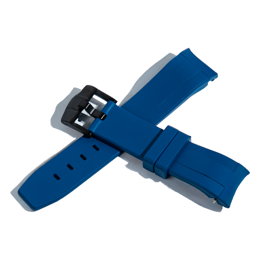 THE ROYAL WRIST 107 Rubber in Army Dark Blue